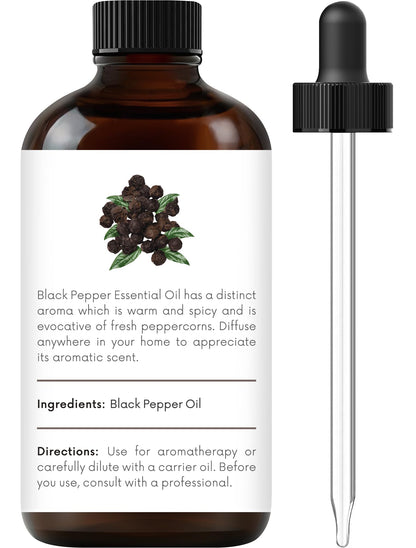 Black Pepper Essential Oil – Handcraft Blends, 1 oz | Pure & Natural