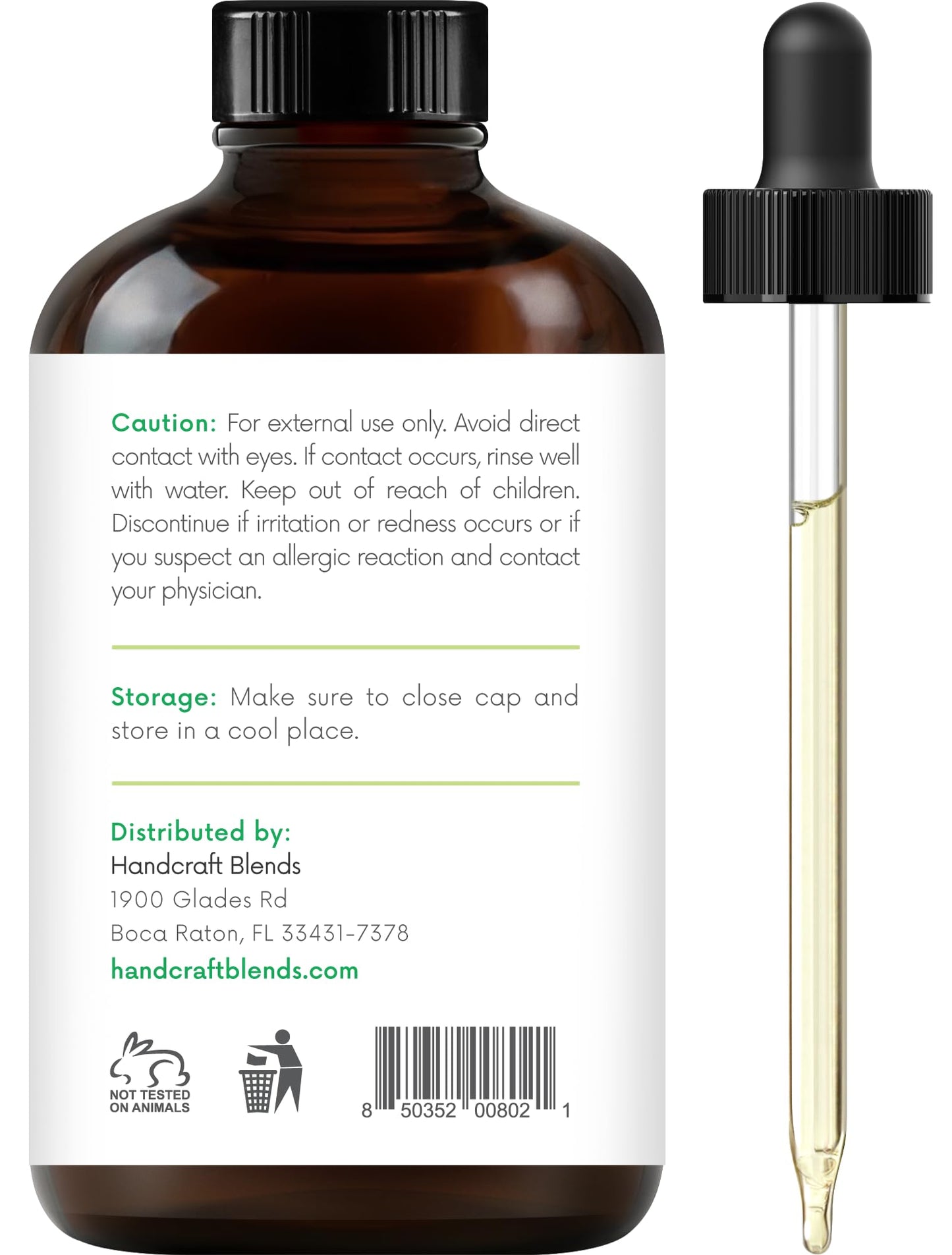 Handcraft Blends Peppermint Essential Oil – 4 oz | 100% Pure & Natural Premium Grade