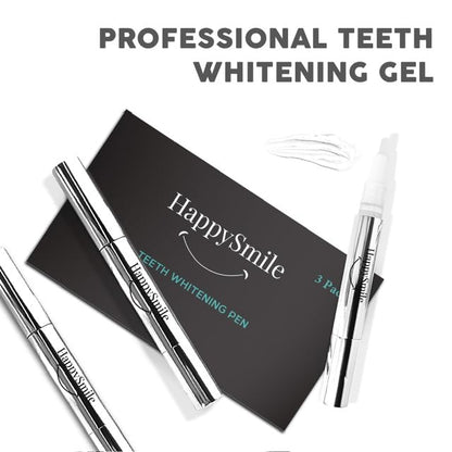HappySmile Premium Teeth Whitening Pen Set of 3 | Brighter Smile, Gentle on Sensitive Teeth