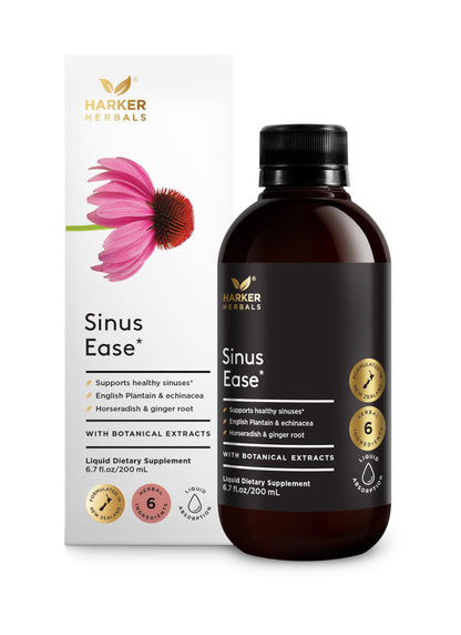 Harker Herbals Sinus Ease Syrup | Herbal Nasal Care for Clear Breathing | 6.7 fl oz