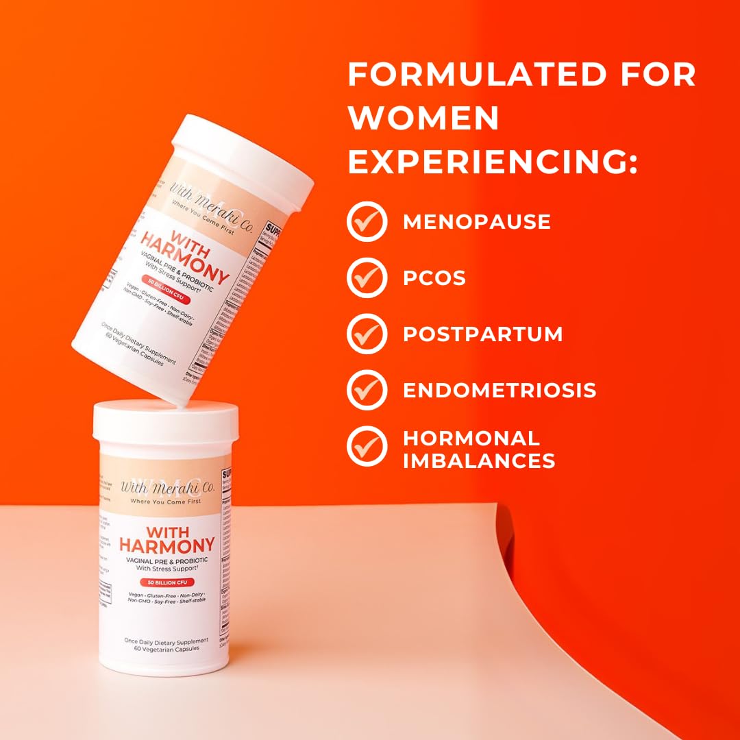Harmony Pre/Probiotic with Vaginal and Hormonal Support | Probiotic Supplement