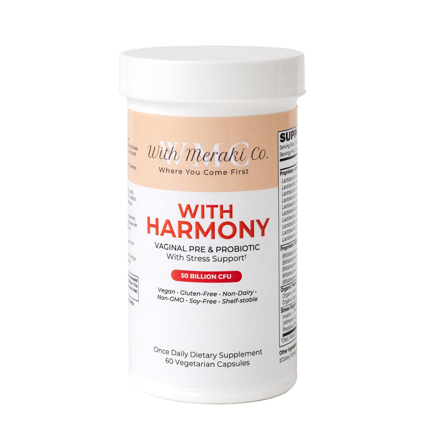 Harmony Pre/Probiotic with Vaginal and Hormonal Support | Probiotic Supplement