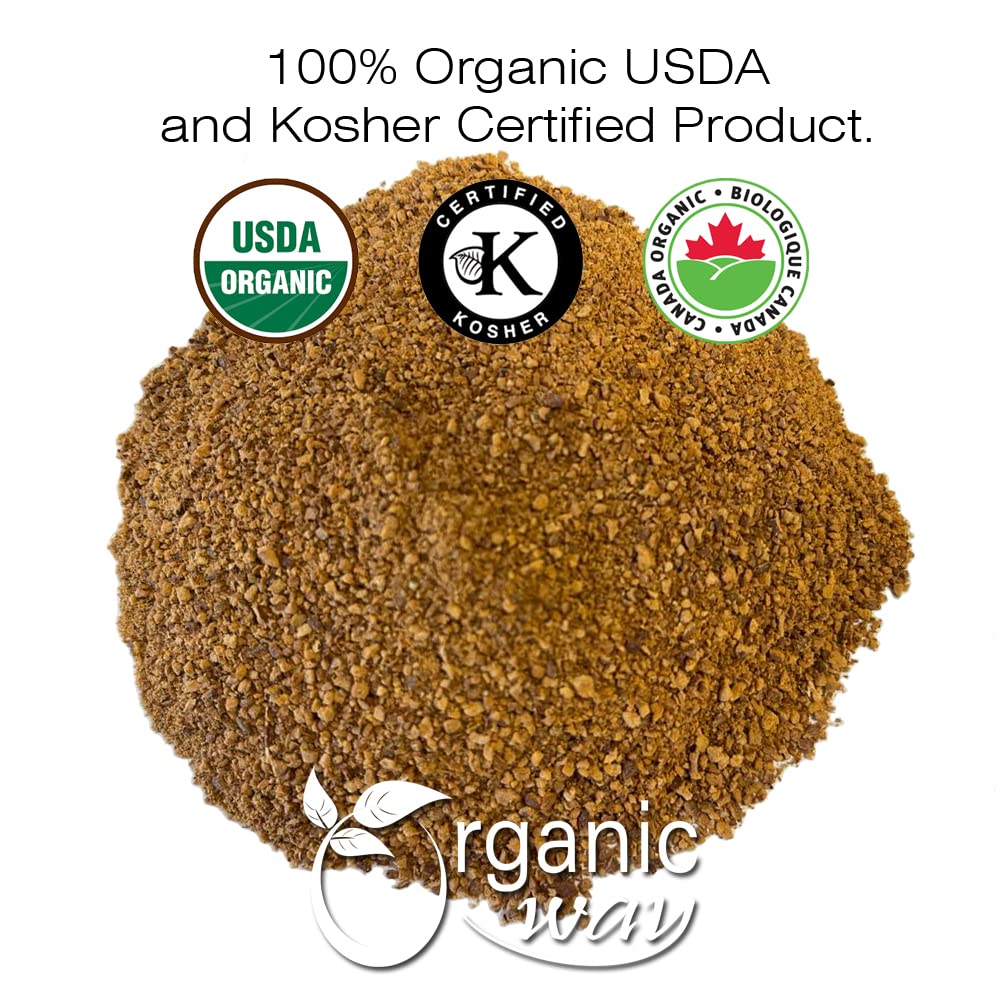 Organic Hawthorn Berry Powder (Crataegus Monogyna) – Wild-Harvested Albania, 1 lb | Kosher, Vegan, Non-GMO, Gluten Free, USDA Certified