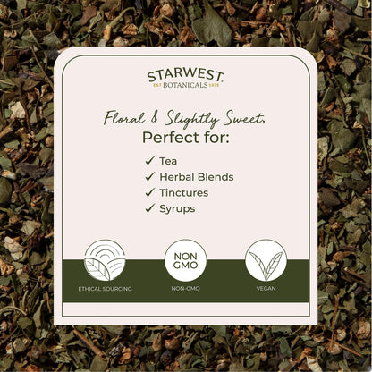 Starwest Hawthorn Leaves & Flowers - Organic Dried Hawthorn Tea, 4 oz