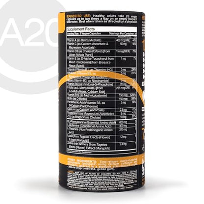 HCF A20 Microbead Brain Health Supplement | 20 Nootropics & 7 Advances
