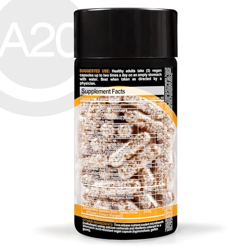 HCF A20 Microbead Brain Health Supplement | 20 Nootropics & 7 Advances