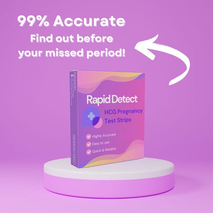 Diversity Source Group Rapid Detect HCG Pregnancy Test Strips – 20 Count, Easy to Use, Individually Wrapped