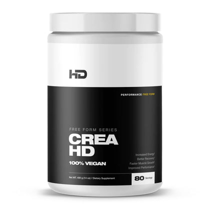 HD Muscle CreaHD Creapure | 100% Vegan Creatine Monohydrate | 80 Servings