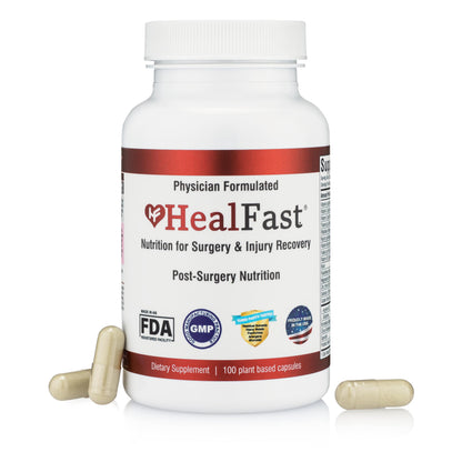 HealFast Post-Surgery Recovery Supplement – Supports Healing, Scar & Bruising | BBL Post-Op