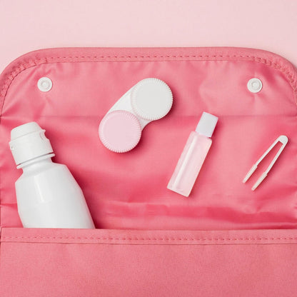 Healifty 25Pcs Mini Dropper Bottles – Travel Leak-Proof Plastic Bottles for Eye Drops & Contact-Lens Care