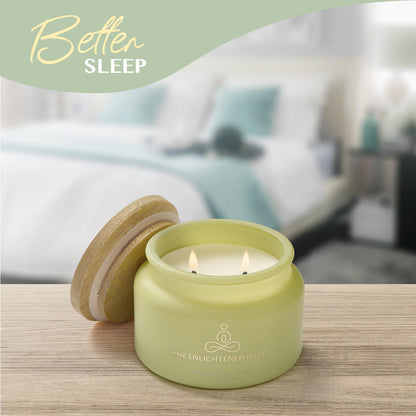 Healing 2-Wick Soy Candle – Eucalyptus & Peppermint | 9.5 oz