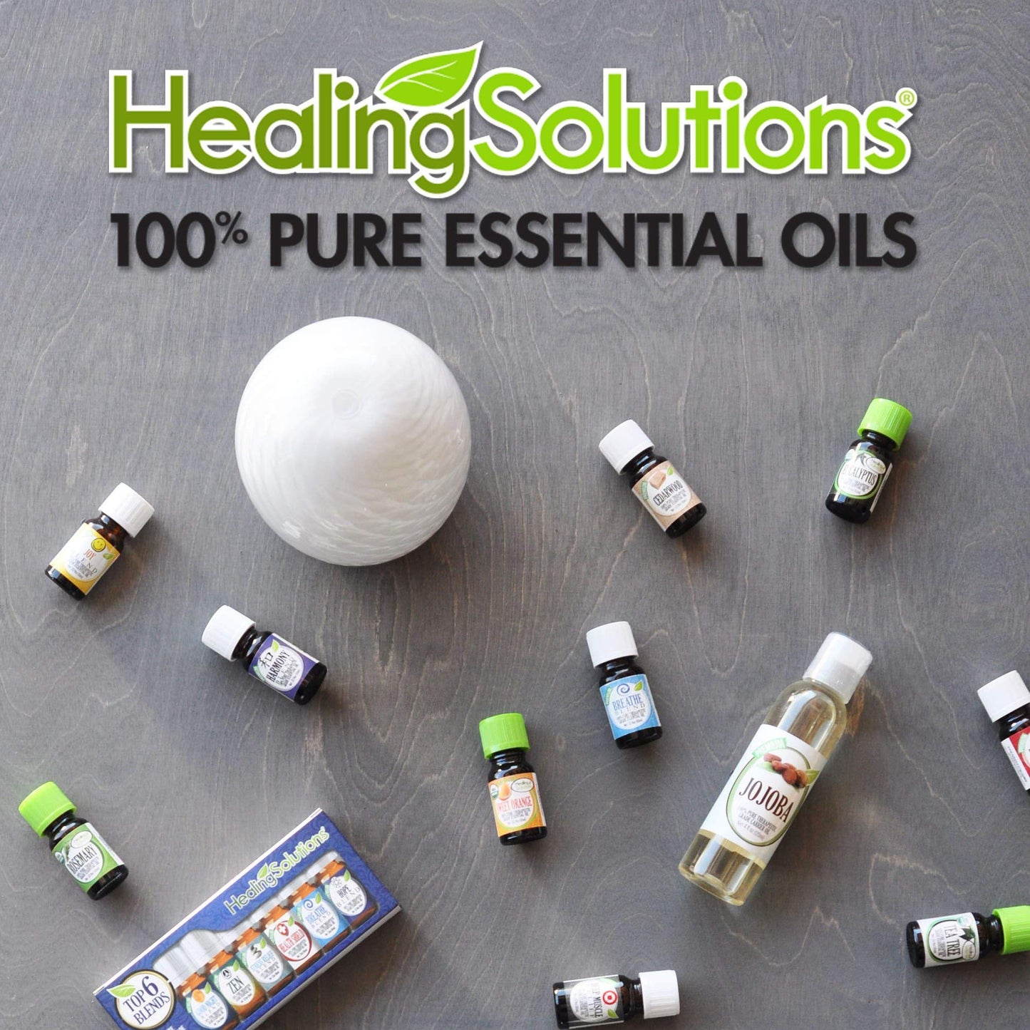 Healing Solutions Organic Thyme Essential Oil, 2 fl oz (60 ml) – 100% Pure & USDA Organic