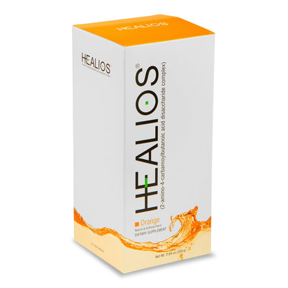 Healios Orange Flavor Glutamine Powder for Oral Health – 11.64 oz