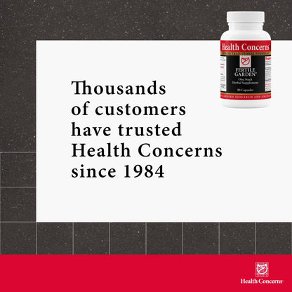 Health Concerns Fertile Garden – Fertility Support for Women (90 Capsules)