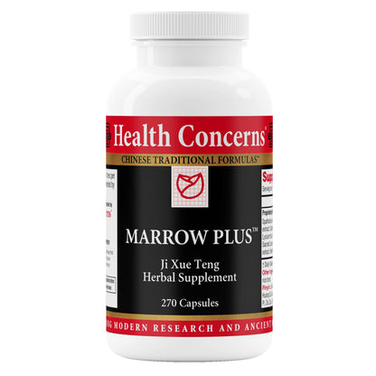 Health Concerns Marrow Plus – Chinese Herbal Formula for Anemia, Bone Marrow & Circulation – 270 Capsules