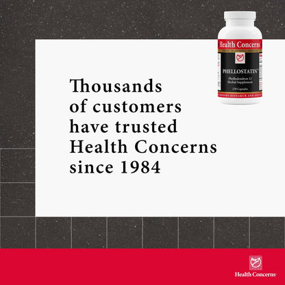 Health Concerns Phellostatin – Immune Support & Gut Health Supplement – 270 Capsules