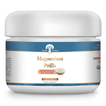 Health and Wisdom Magnesium Prills – Structured Water Laundry Beads, 16 oz