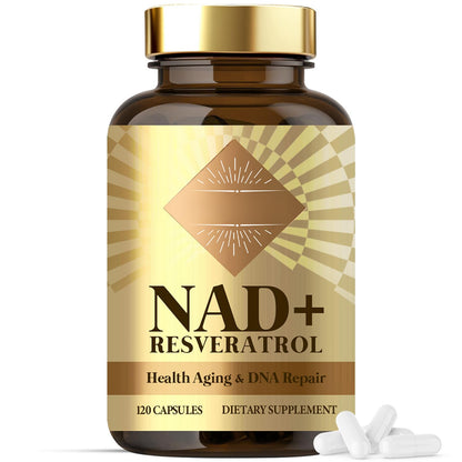 NADH 1500 mg with Resveratrol – 120 Caps | NMN Alternative for Cellular Energy & Anti-Aging