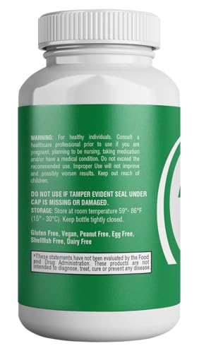 HealthLife NAC 600mg, 120 Capsules – Non-GMO, Gluten Free, 120 Servings