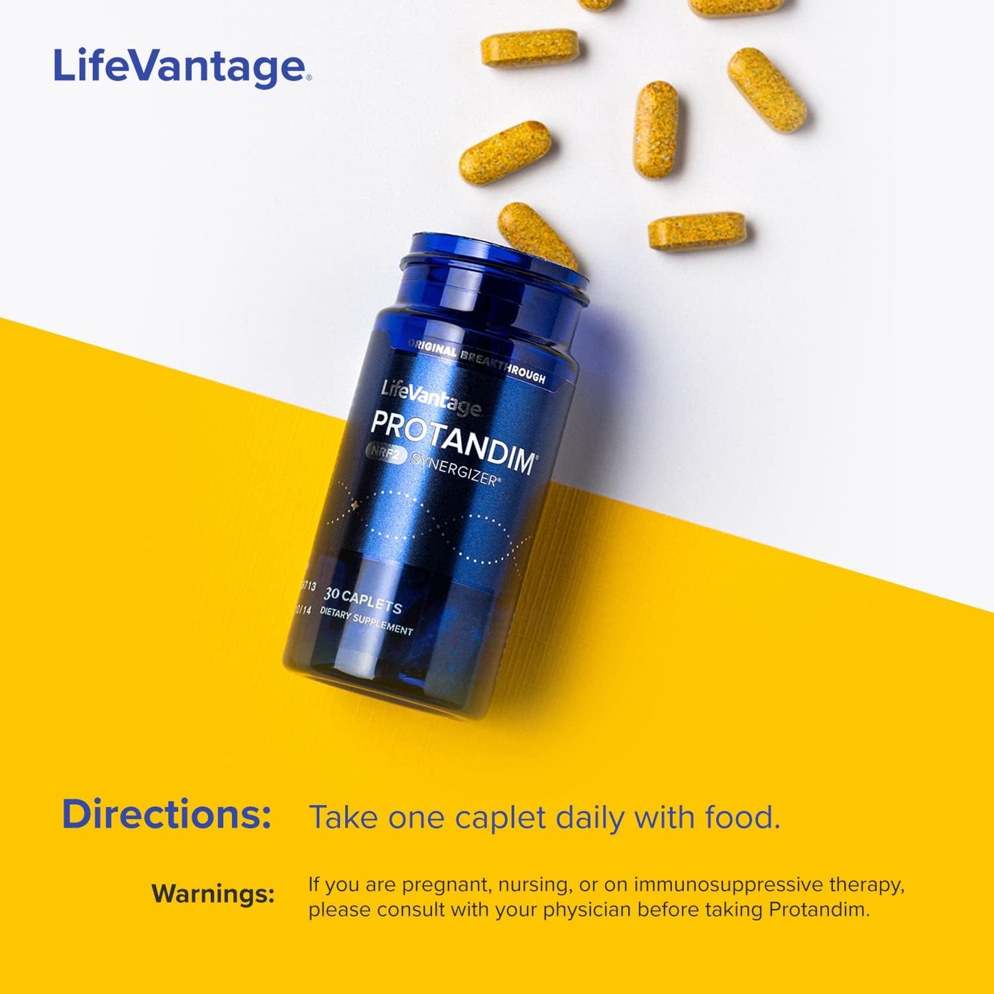 LifeVantage Protandim Nrf2 Synergizer 90 Caps – 5-Herb Antioxidant Support