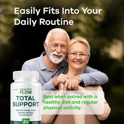 Healthy Flow Capsules | Official HealthyFlow Supplement – Premium All-Natural Ingredients, 30 Capsules