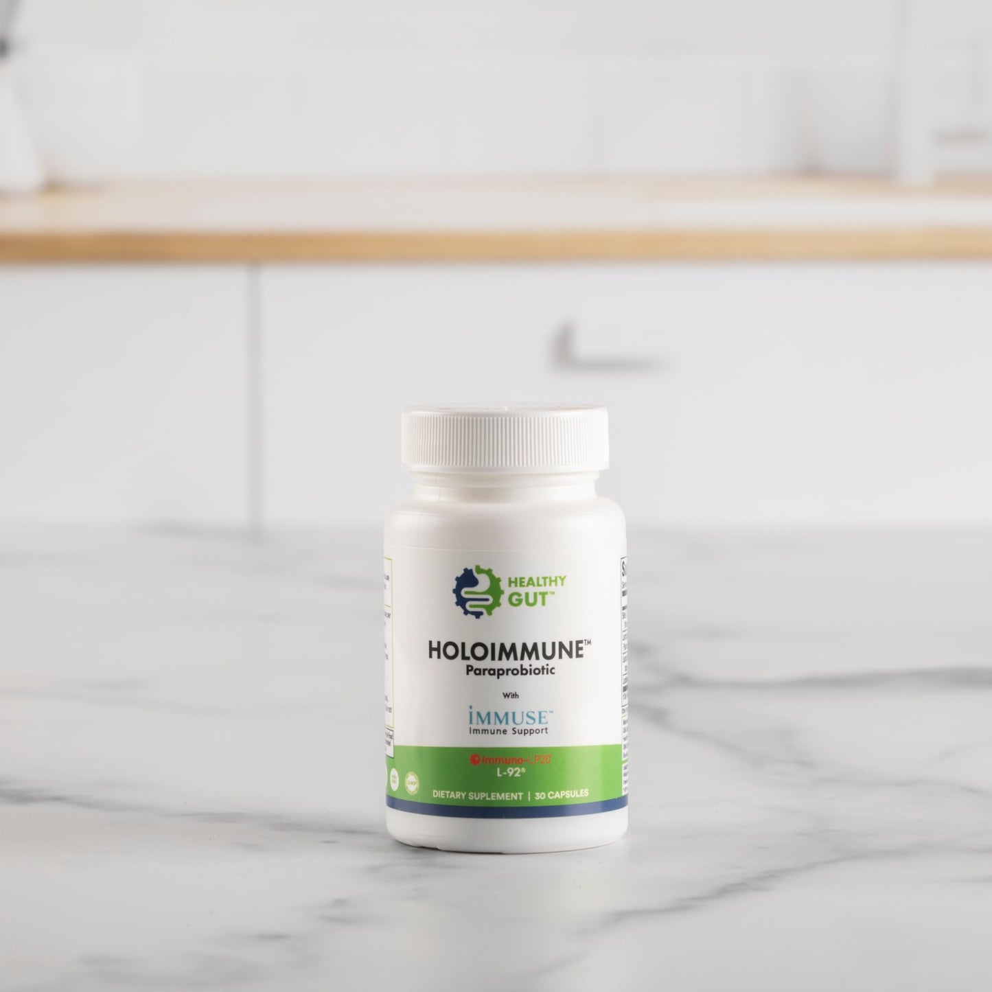 Healthy Gut HoloImmune | Paraprobiotic with Immuse Immune Support | 30 Servings