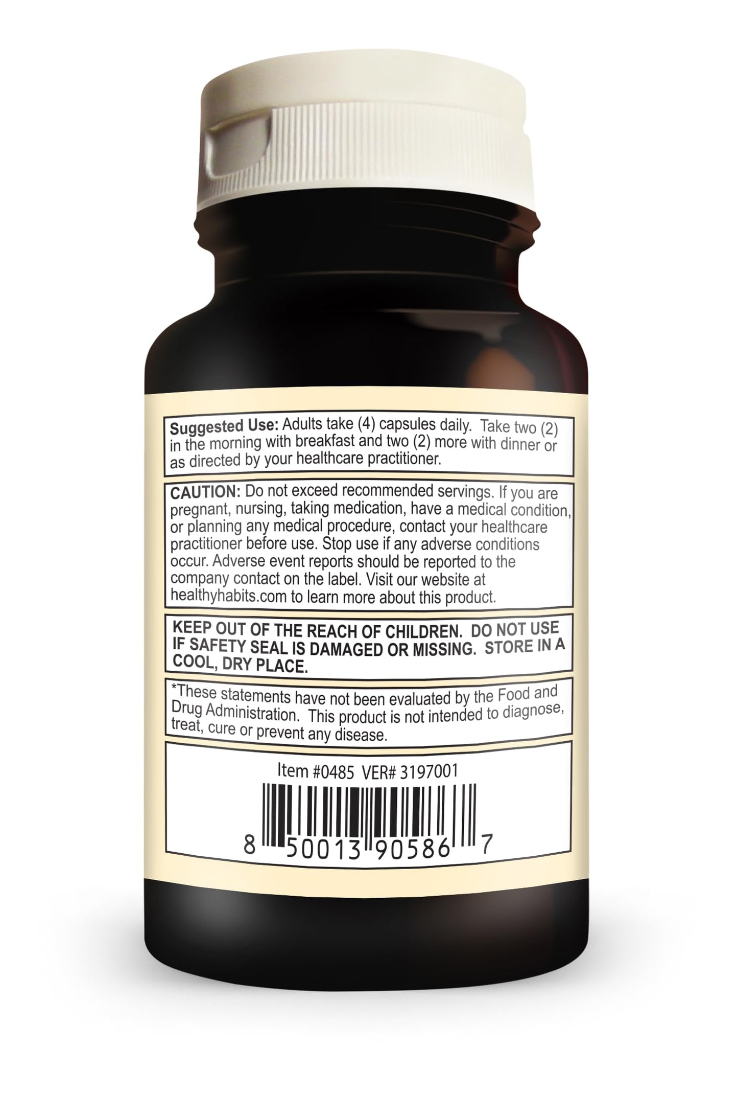 Healthy Habits StrictionBP Bottle – 120 Veg Capsules