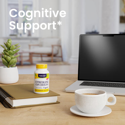 Healthy Origins Cognizin Citicoline 250 mg – Memory Support, CDP Choline (Non-GMO, Vegan, Gluten-Free) – 150 Veggie Capsules