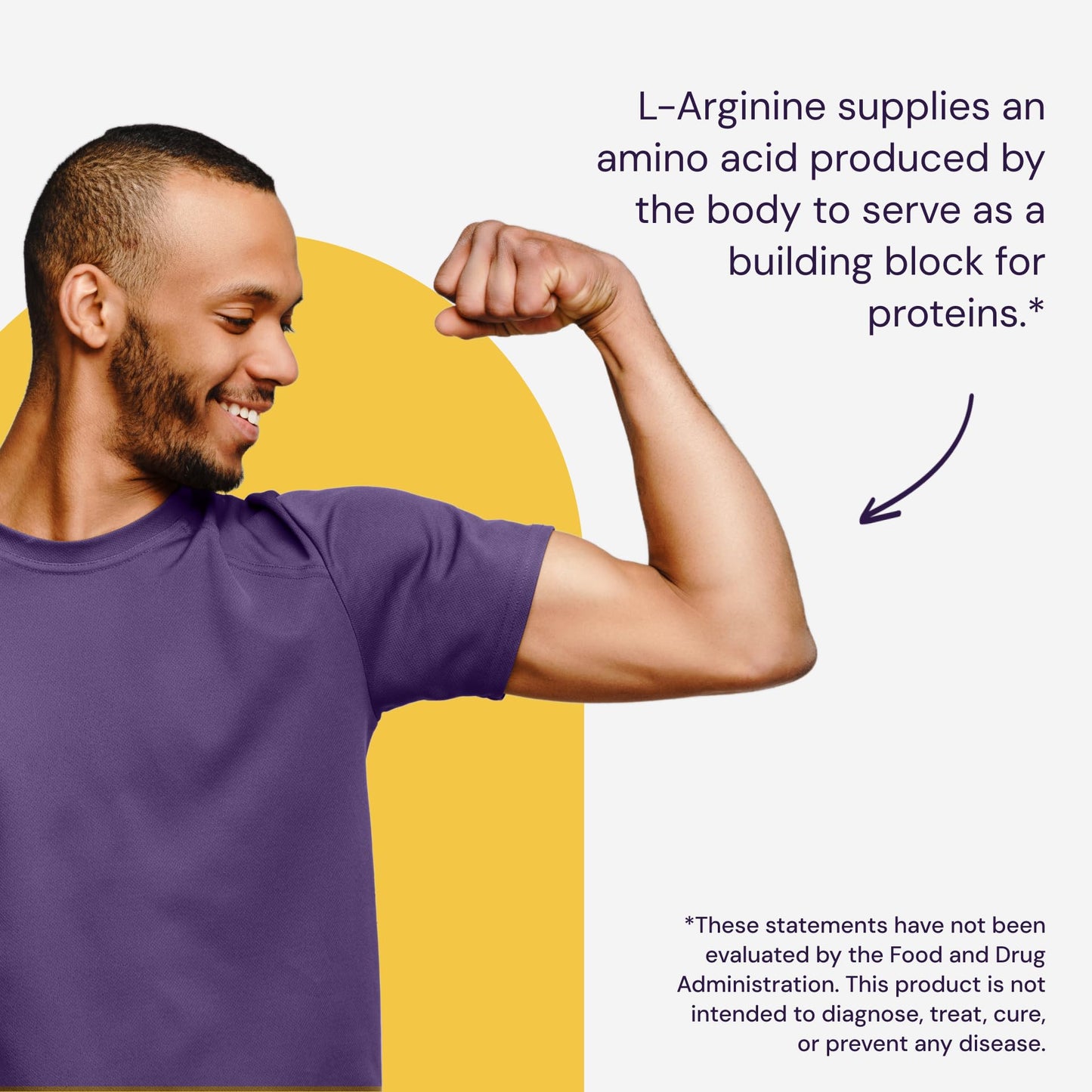 Healthy Origins L-Arginine – American-Made, Non-GMO, Gluten Free, 10.6 oz | Muscle Support
