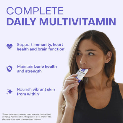 HealthyCell Bioactive Daily Liquid Multivitamin for Men & Women – 20+ Vitamins, Minerals & Antioxidants in 30 Gel Packs