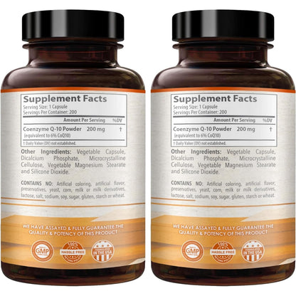 HealthyWayRx CoQ10 400mg - Once Daily Capsules for Heart & Energy | Non-GMO, American Made