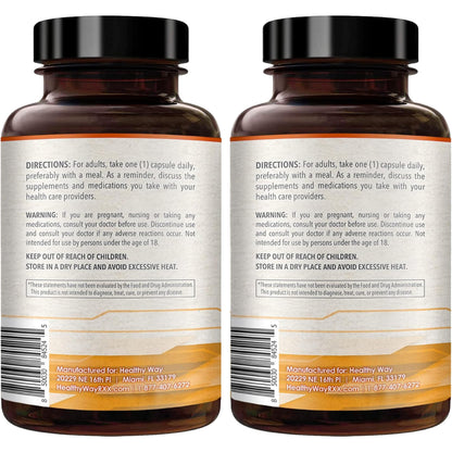 HealthyWayRx CoQ10 200mg Capsules — Non-GMO, Quick Absorption, Once Daily