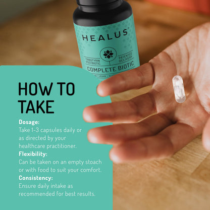 Healus Complete Biotic - Postbiotic Tributyrin for Gut Health