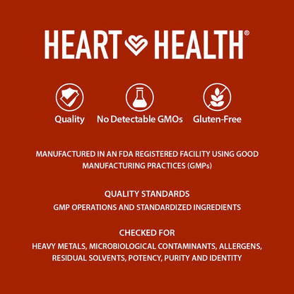 Heart Health Essential Omega-3 Fish Oil with Vitamin E – High EPA & DHA (60 Servings) | Gluten-Free & Non-GMO