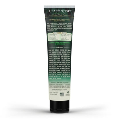 Heart Tone Botanicals Living Crystal Toothpaste - Fluoride Free & Remineralizing Nano Hydroxyapatite