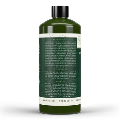 Heart Tone Botanicals Nano Silver Mouthwash – All Natural, Fluoride Free