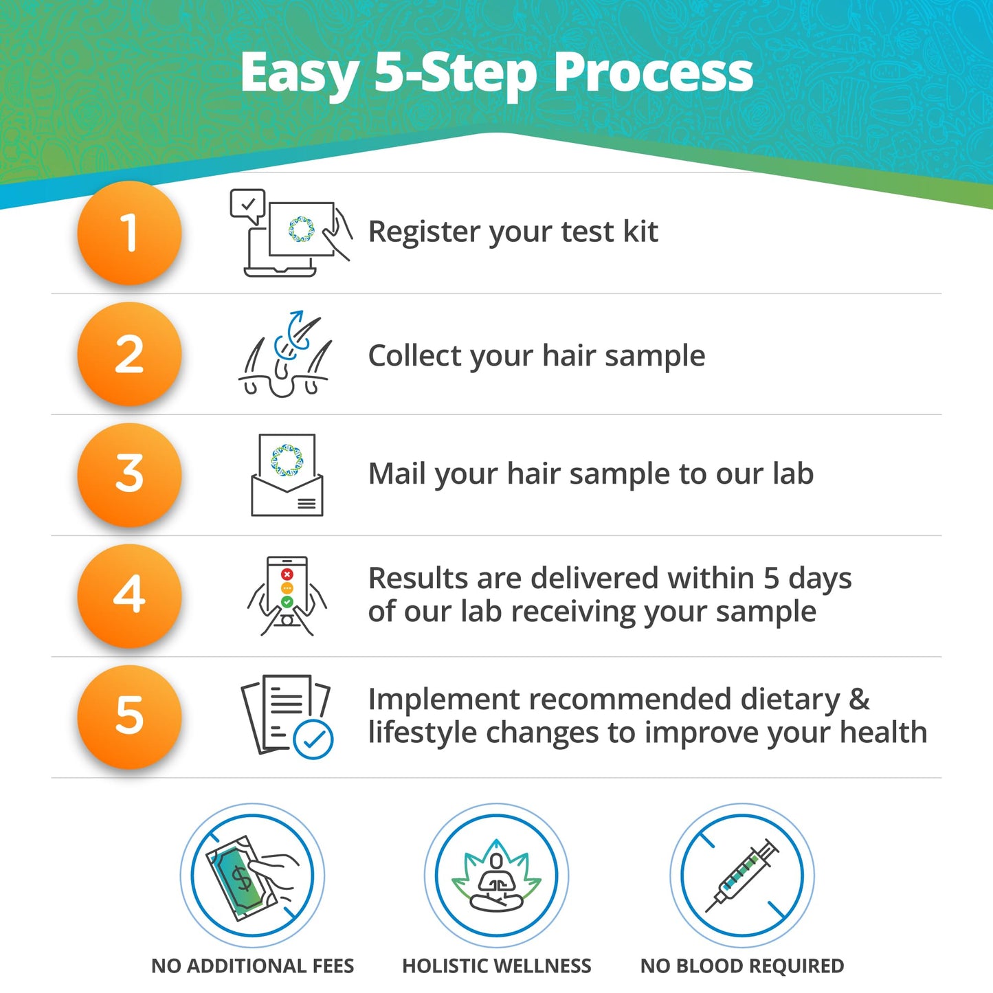 5Strands Food Intolerance & Sensitivity Test — 1119 Items, 4 Days