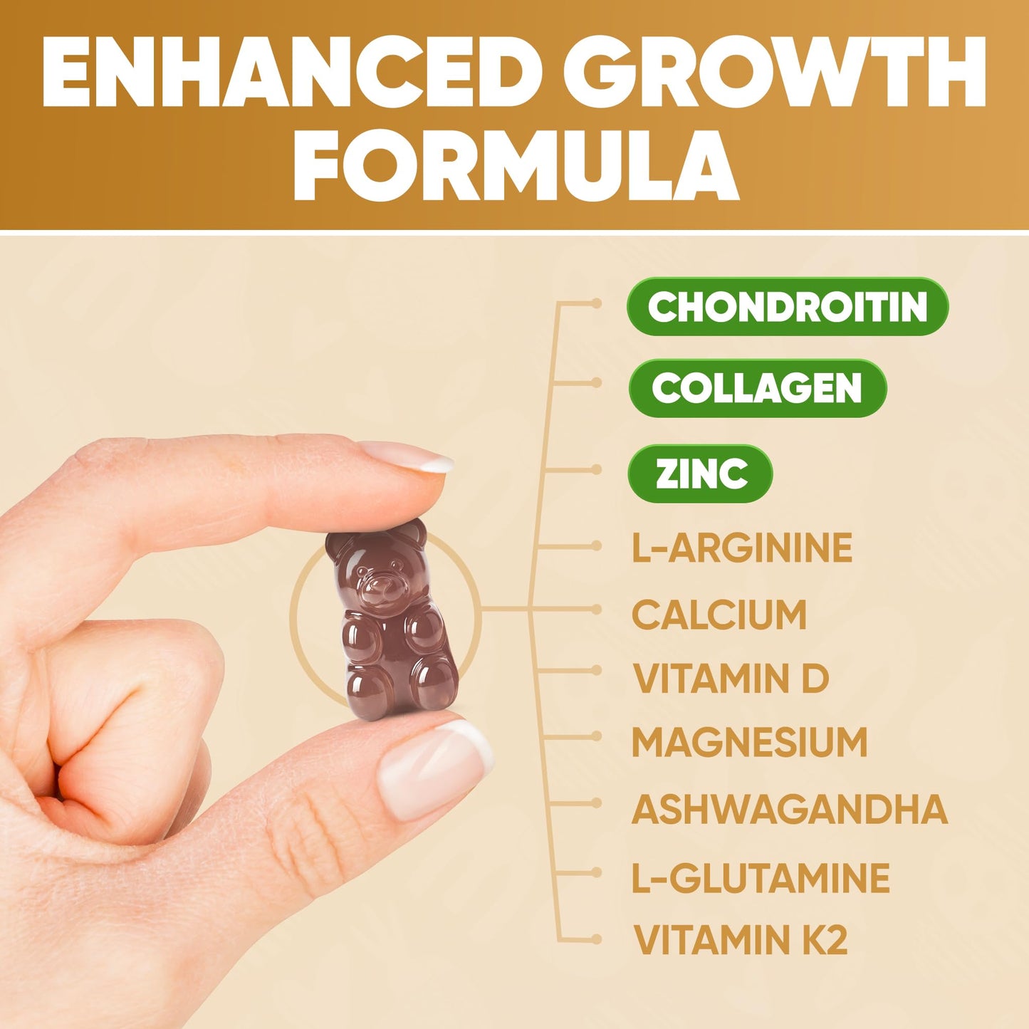 HighSpot Height Growth Gummies – Vitamins for Growth and Bone Support