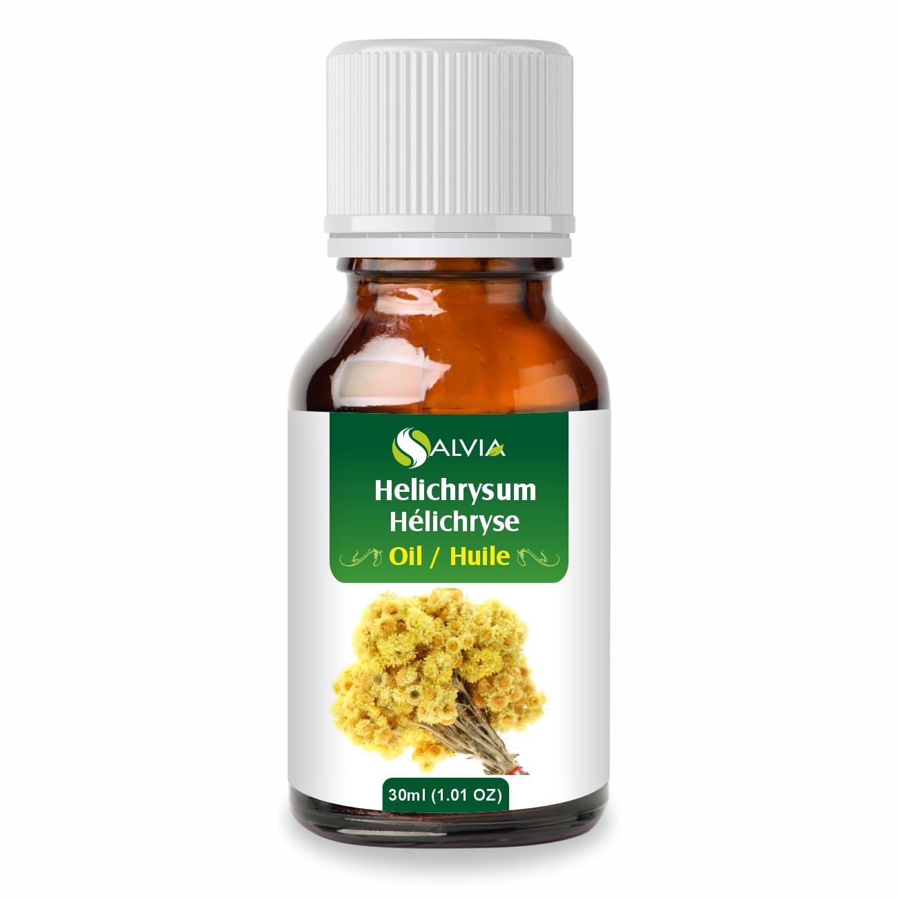 Helichrysum Essential Oil (Helichrysum Italicum) - 100% Pure & Natural, Therapeutic Grade, 30 ml