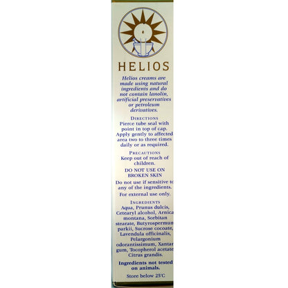 Helios Arnica Cream - Organic Arnica with Geranium & Lavender | 30g