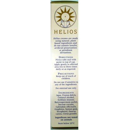 Helios Graphites and Calendula Cream 30g Tube - Natural Skin Care