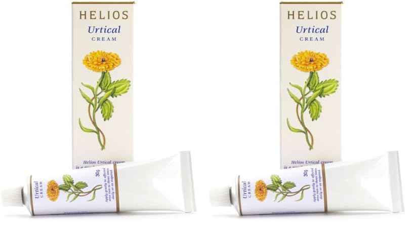 Helios Urtical Cream (Pack of 2) | Organic Skin Soothing Cream