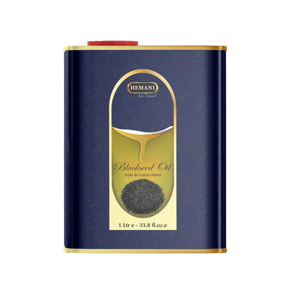 Hemani Black Seed Oil 1000ml – Cold Pressed Nigella Sativa Oil for Digestive Health, Brain Function & Immune Support