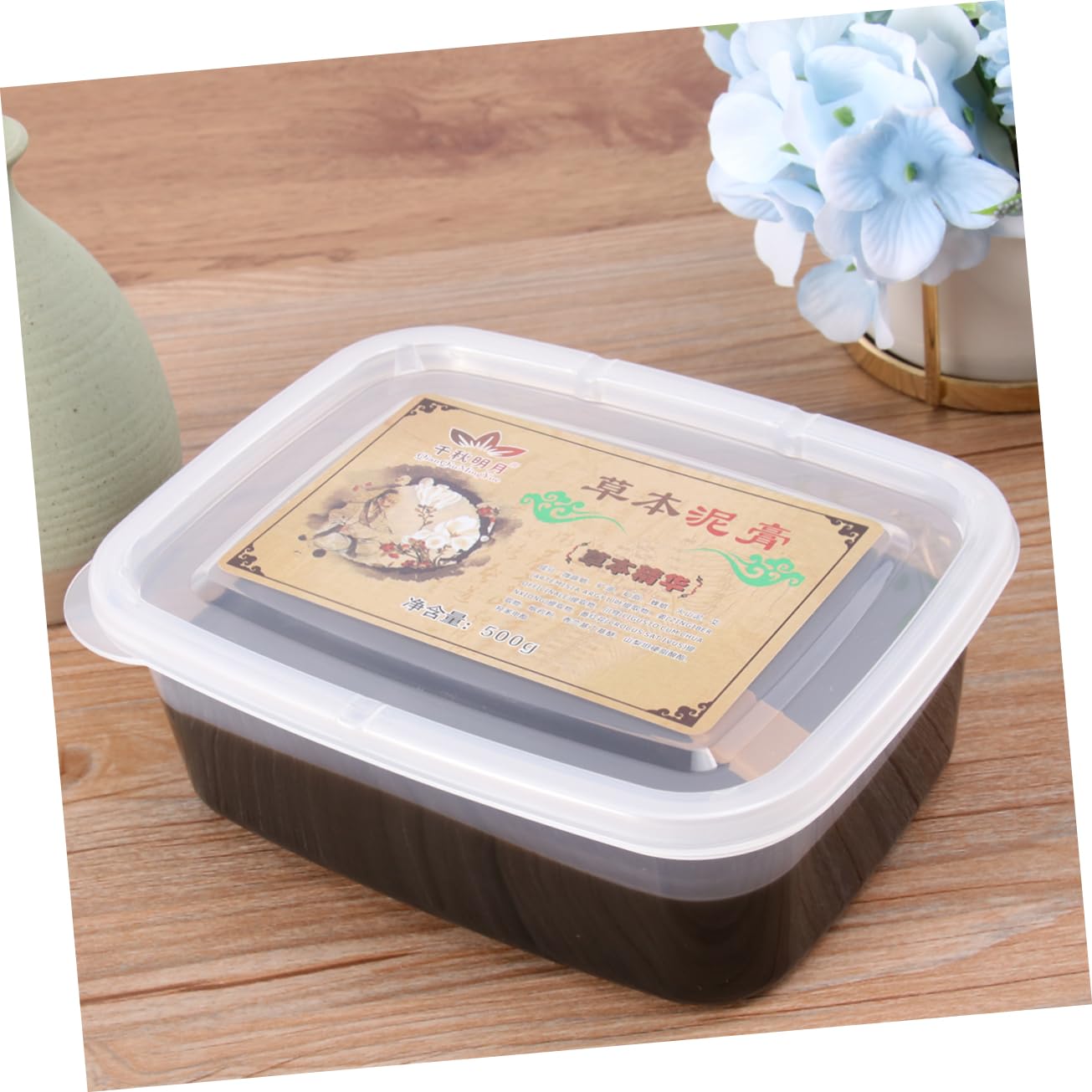 Hemoton 1 Box Moxibustion Mud – Damp-Clearing Body Mud for Men & Women