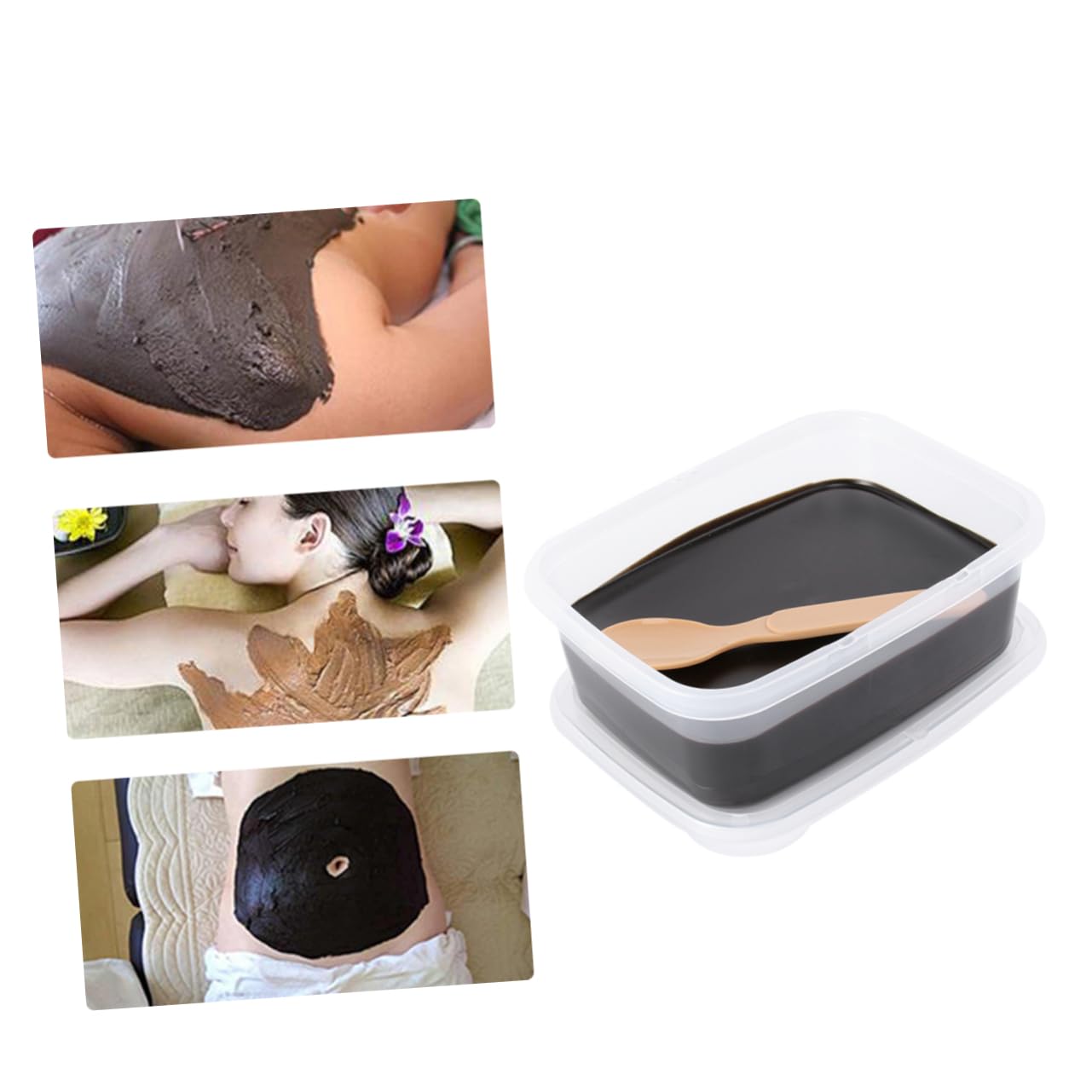 Hemoton 1 Box Moxibustion Mud – Damp-Clearing Body Mud for Men & Women