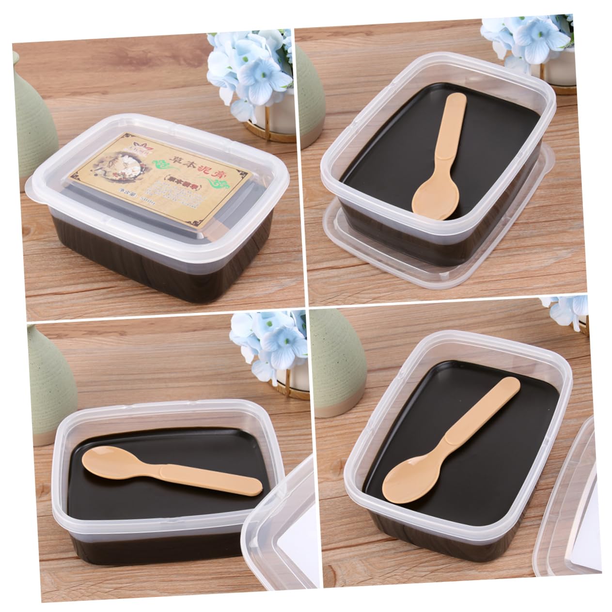 Hemoton 1 Box Moxibustion Mud – Damp-Clearing Body Mud for Men & Women