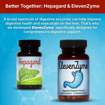 Hepagard - Natural Liver Support Supplement with N-Acetyl Cysteine (NAC) - Non-GMO, Vegan, Gluten-Free