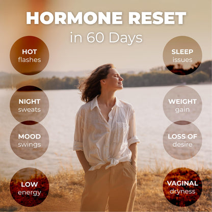 Her Bodhi MENO - Menopause Hormonal Balance Supplement for Women | Estrogen Soy Isoflavones, Ashwagandha, Holy Basil, Black Cohosh | 60 Capsules