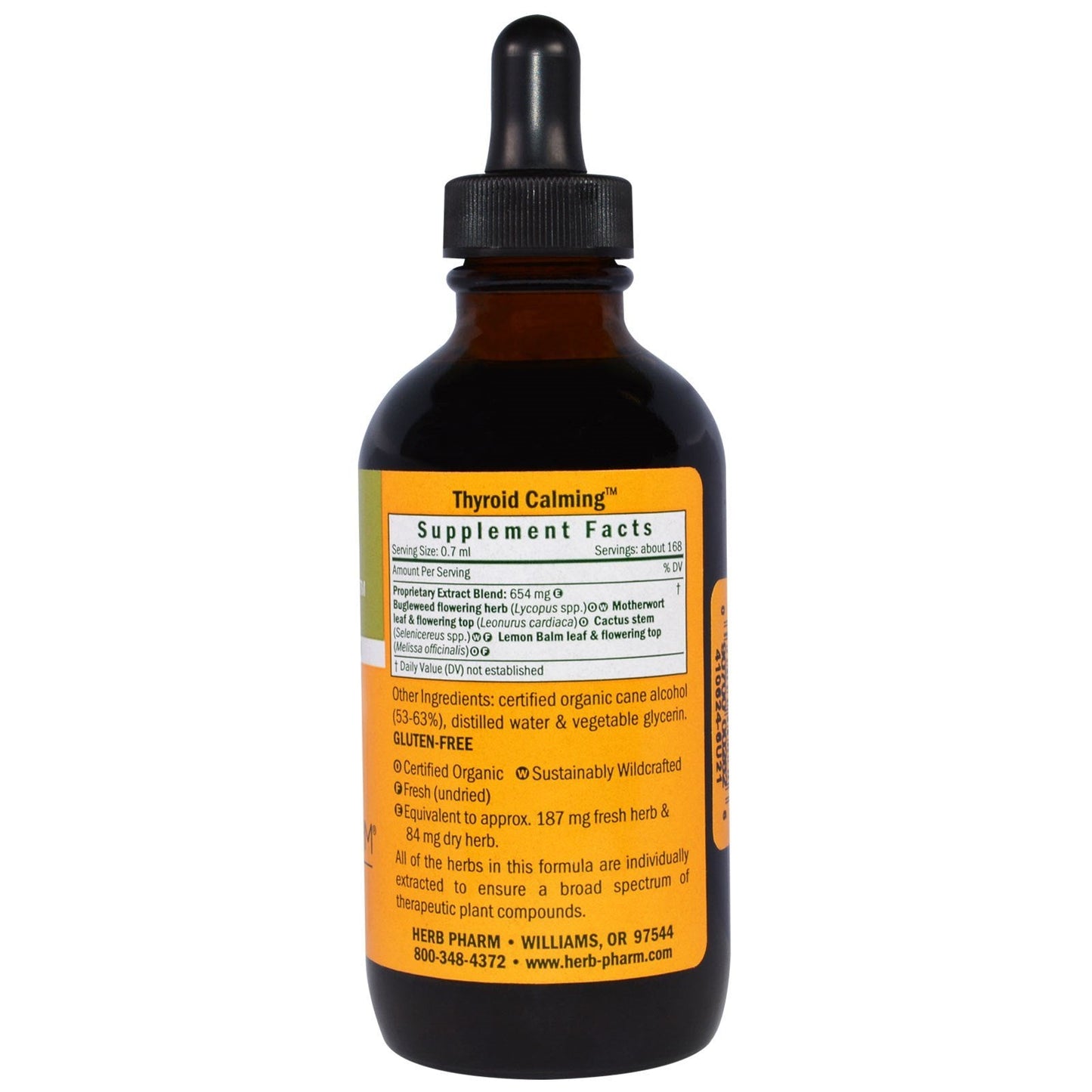 Herb Pharm Thyroid Calming Liquid Formula — Motherwort & Bugleweed Tincture