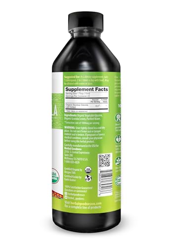 Herbal Goodness Soursop Liquid Drops 12 oz – 15:1 Organic Guanabana Extract for Gut & Immune Support